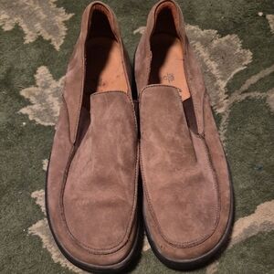 Birkenstock Men's Tan Slip-On Loafers